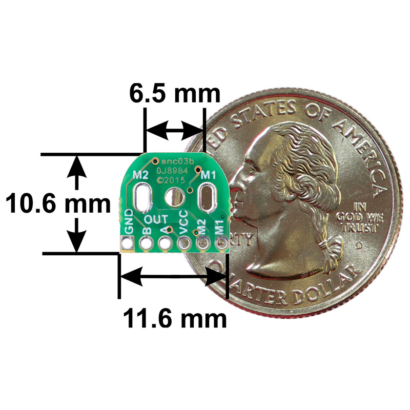 Pololu 3081 - Encoders para micromotores (par) - 1217