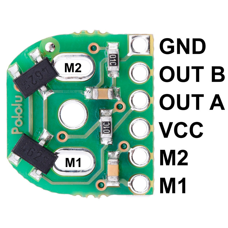 Pololu 3081 - Encoders para micromotores (par) - 1217