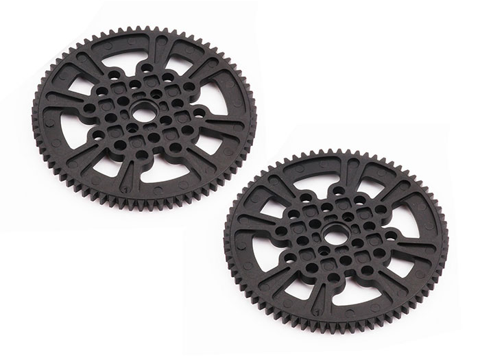 Makeblock - Roue Crantée 72T (72 Dents) - Plastique - 2 Unités - 83452