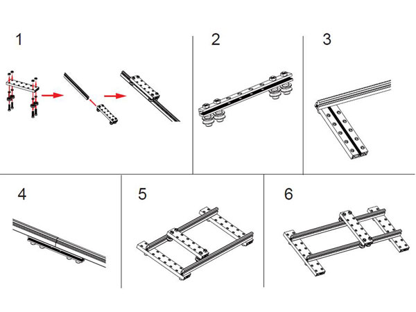 Makeblock 87370 - V-slot Bearing - 4 Unidades