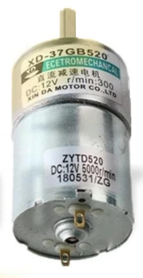 4WD Chassis 37 mm Geared Motors - Silver