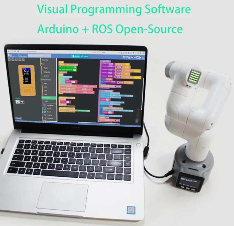 Elephant Robotics myCobot 280 M5Stack 2023+AI Kit 2023 - Brazo robótico colaborativo - 4010100015-6