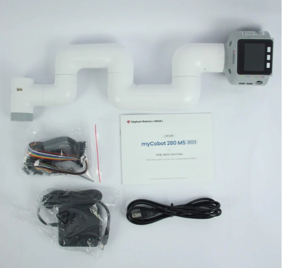 Elephant Robotics myCobot 280 M5Stack 2023+AI Kit 2023 - Brazo robótico colaborativo - 4010100015-6