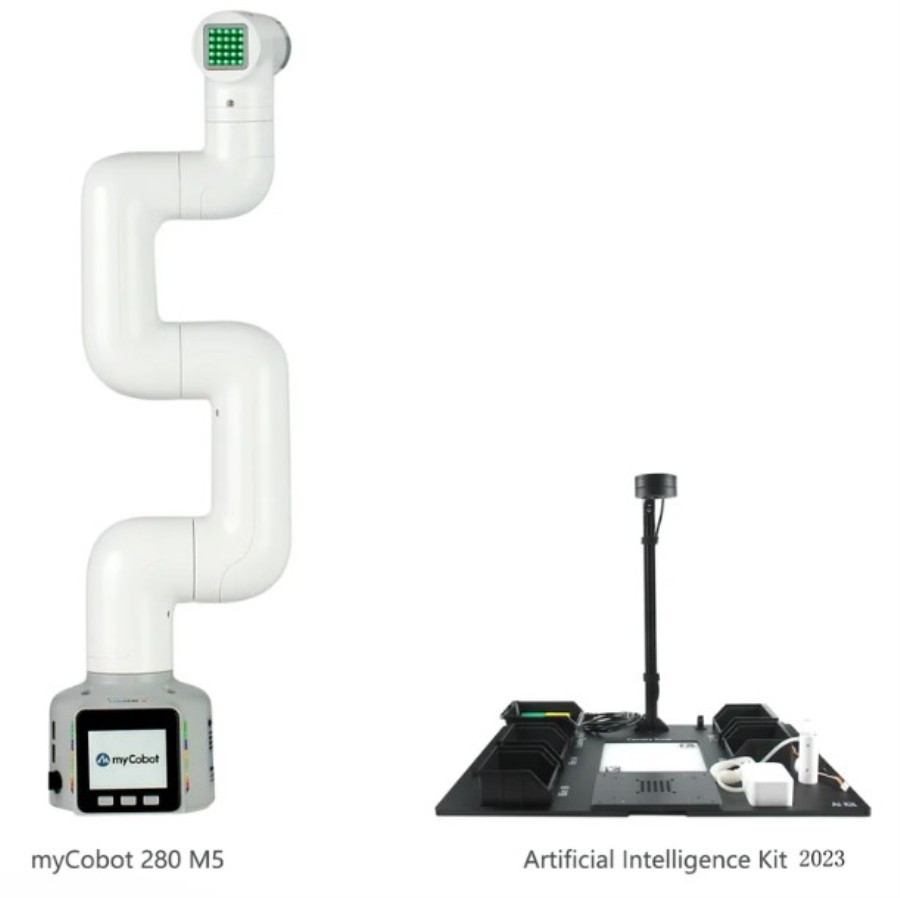 Elephant Robotics myCobot 280 M5Stack 2023+AI Kit 2023 - Brazo robótico colaborativo - 4010100015-6
