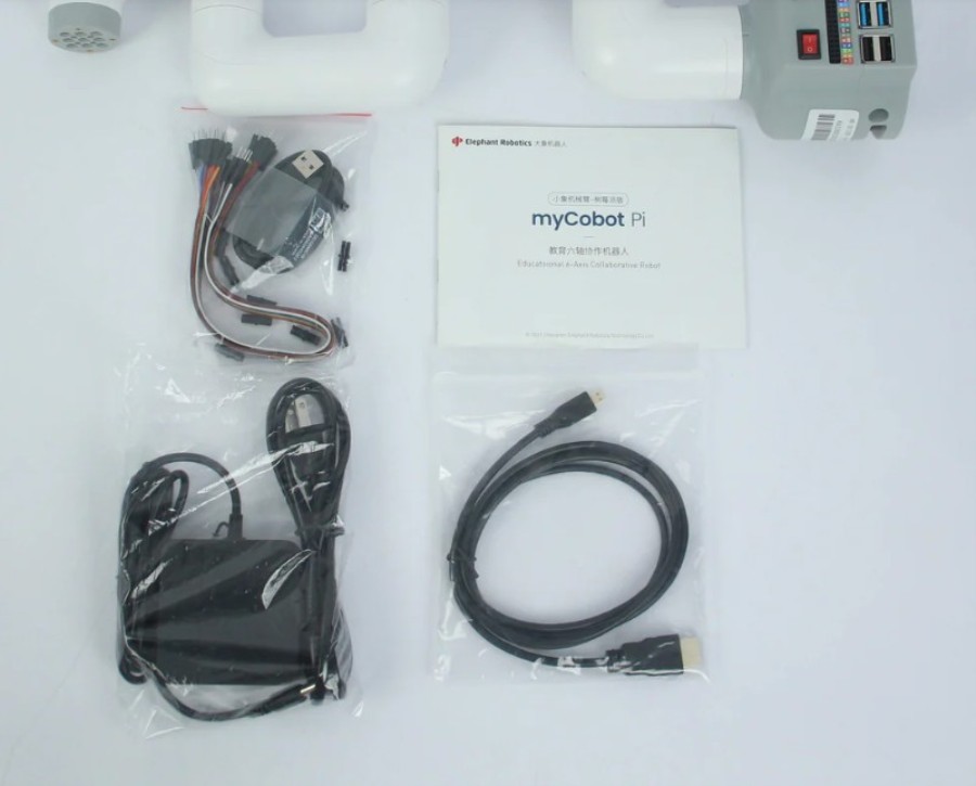 Elephant Robotics myCobot 280 Raspberry Pi 2023+AI Kit 2023 - Brazo robótico colaborativo versión Raspberry Pi - 4010100016-6