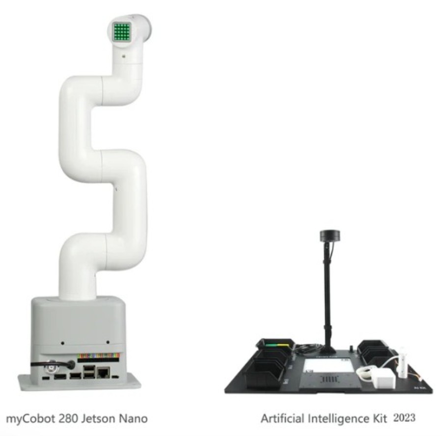 Elephant Robotics myCobot 280 Jetson Nano+AI Kit 2023 - Brazo robótico colaborativo versión Jetson Nano - 4010100018-3