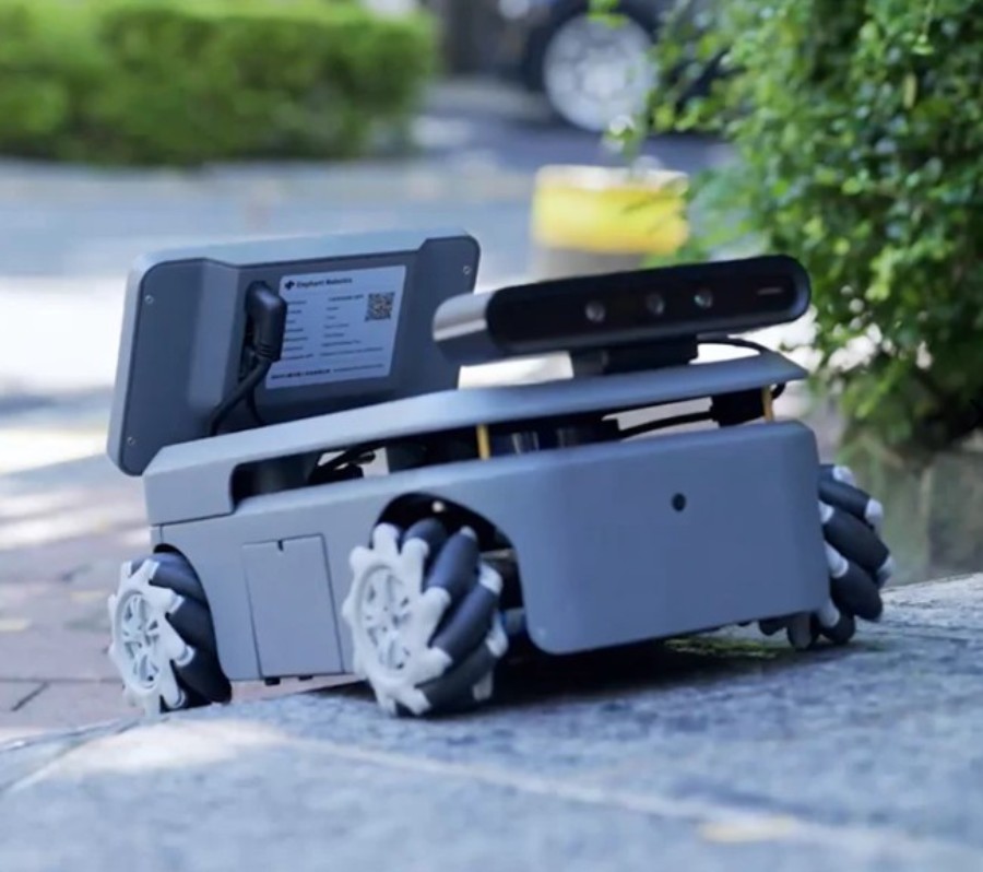 Elephant Robotics myCobot 280 Jetson Nano - Kit robot chasis para mapeo 2D/3D en vehículo inteligente de tracción a las 4 ruedas y gamepad - 4010100018