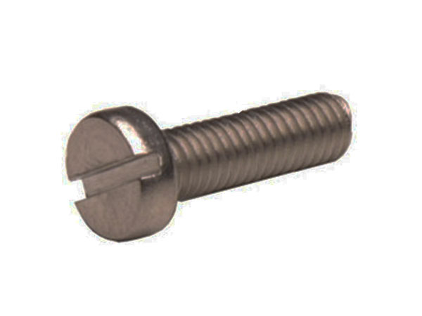 Vis DIN 84 Fer Zingué - M4 x 12 - 25 Unités