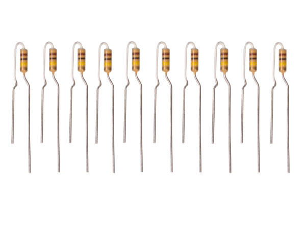 Resistencia Película de Carbón ¼ W - 100K Ohmios 5% - 10 Unidades - CR25100K