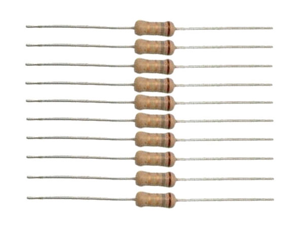 Resistência Filme de Carvão ¼ W - 150 Ohms 5% - 10 Unidades - CR25150H