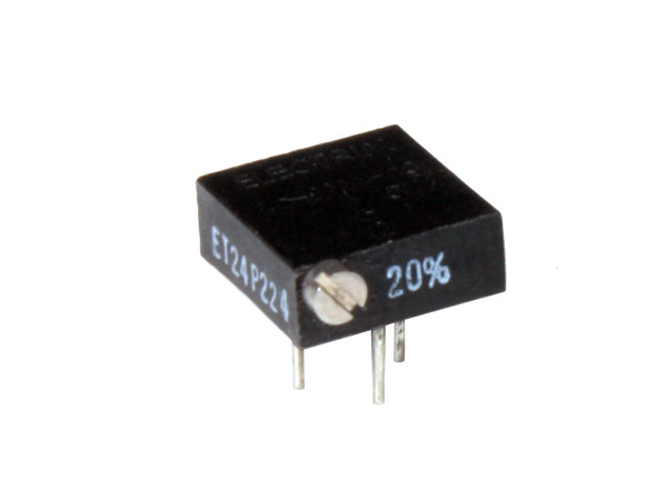Multi-Turn Horizontal Adjust Potentiometer - 200 KOhms