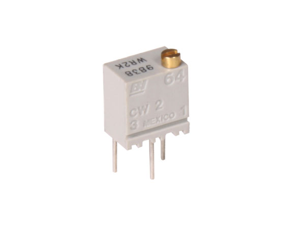 Multi-Turn Vertical Adjust Potentiometer - 2 KOhms