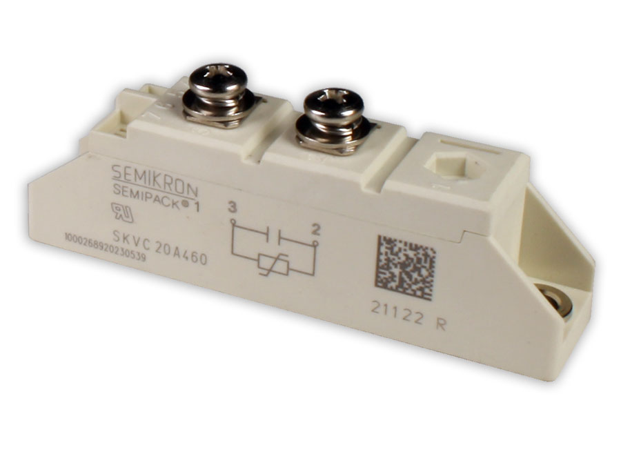 Semikron Danfoss SKVC20A460 - Varistor en Bloque 460V 190A módulo M5