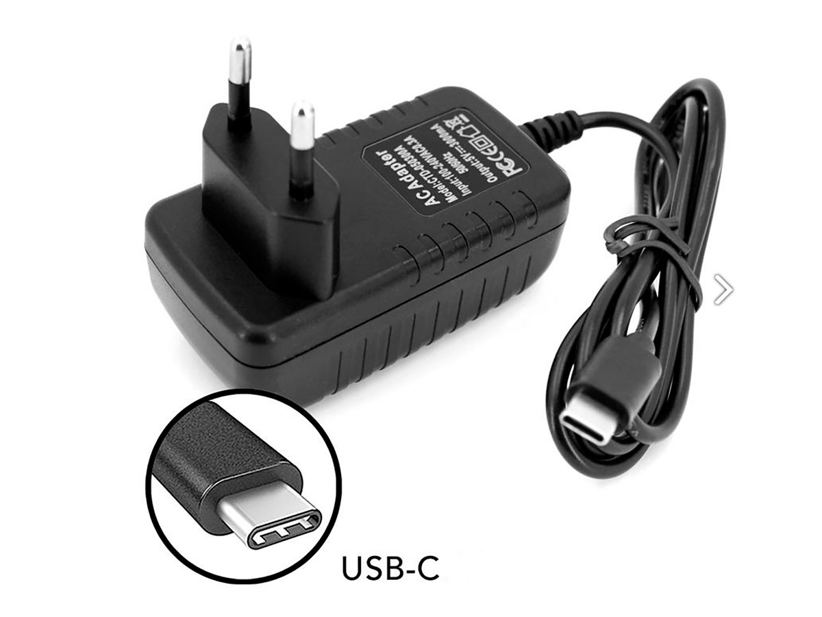 Alimentador para Raspberry Pi - 5,1 V - 3 A