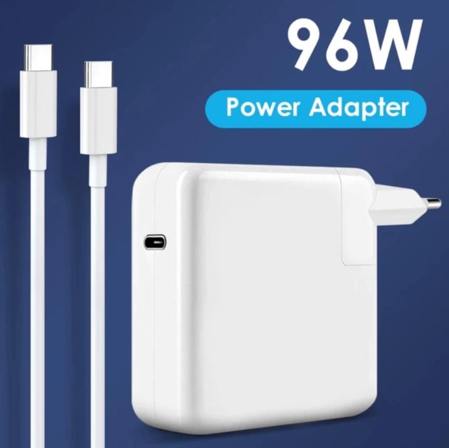 Fonte de Alimentação USB-C para Tablets e Laptops - 96 W