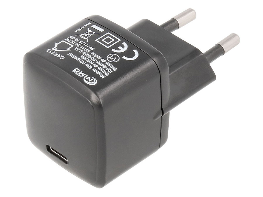 Compact Switched USB-C Power Supply 5V / 3A - 9V / 2A - 14.5V / 1.25A