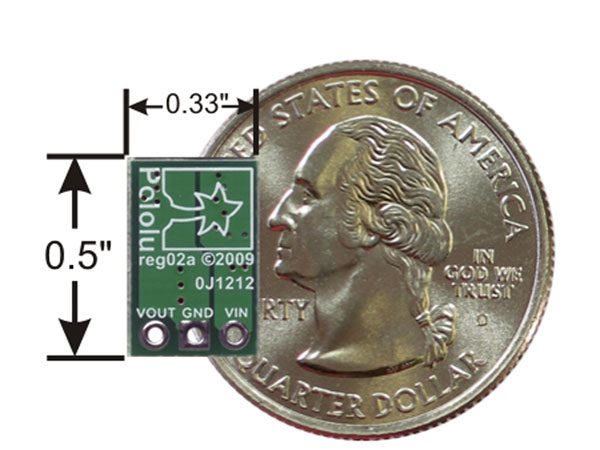 Pololu - Converter DC-DC - In: 0,8 .. 5 V - Out: 5 V - 200 mA - NCP1402 (Step-Up)