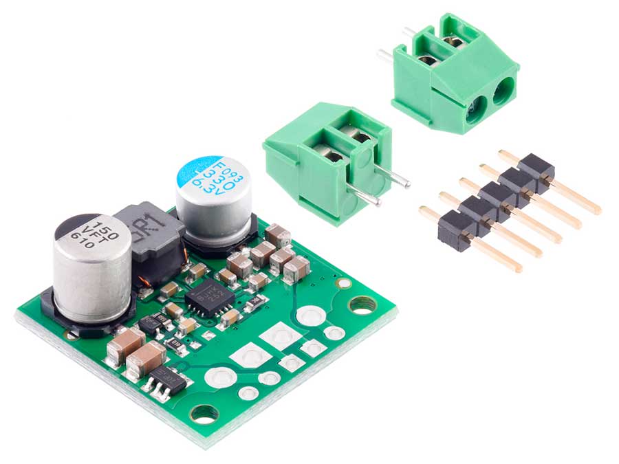 Pololu S13V30F5 - Converter DC-DC - In: 2,8 .. 22 V - Out: 5 V - 3 A - 4082