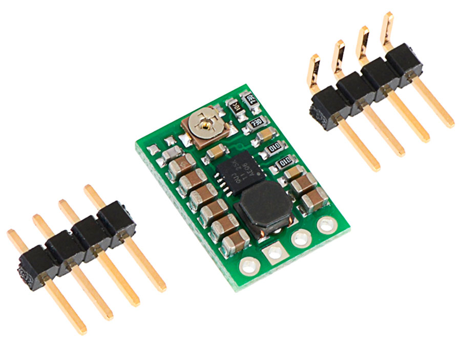 Pololu S7V8A - Régulateur de Tension Réglable - In: 2.7..11,8 V - Out: 2.5..8 V - 1 A - 2118