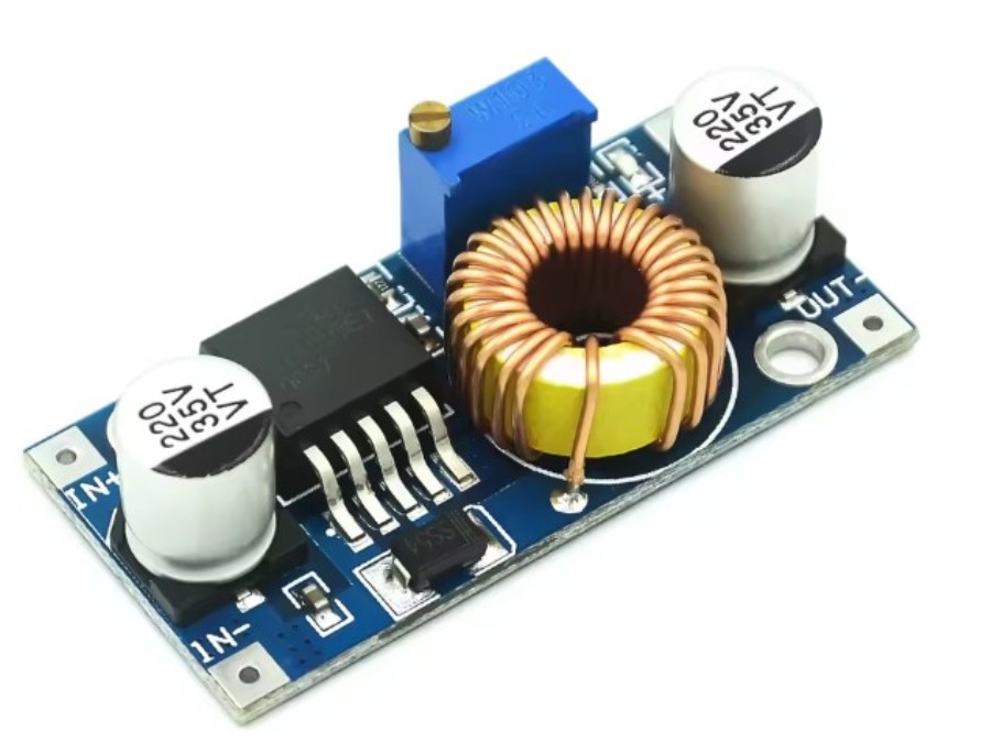 Convertidor DC-DC reductor - In: 4 .. 38 V, Out: 1,25 .. 36 V / 3 A - LM2596