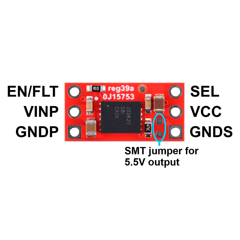 Pololu UCC33420, 5V/5.5V, 300mA - Isolated DC-DC Converter 5V 300mA | Galvanically Isolated Power - 5414