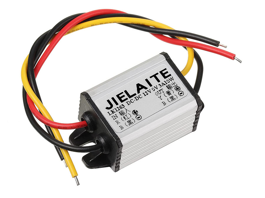 Convertidor DC-DC - In: 8 .. .22 V - Out: 5 V - 3 A - Reductor de tensión
