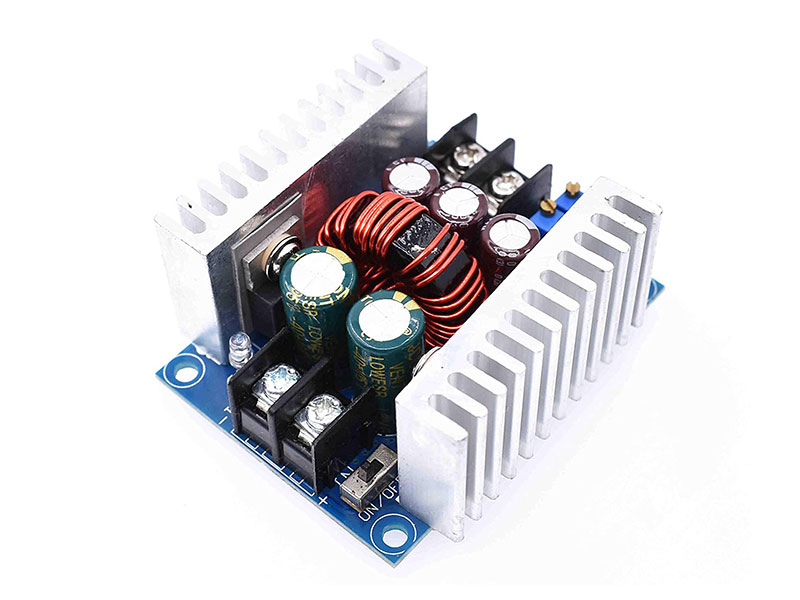 Convertidor DC-DC - In: 6 .. .40 V - Out: 1,2 .. 36 V - 8 A - Reductor de tensión