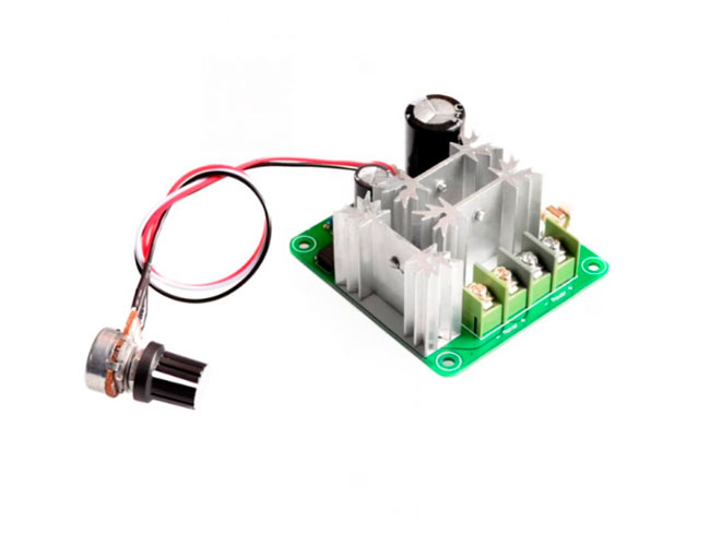 Regulador 6 .. 60 V Corriente Contínua y 15 A para Control de Velocidad de Motores