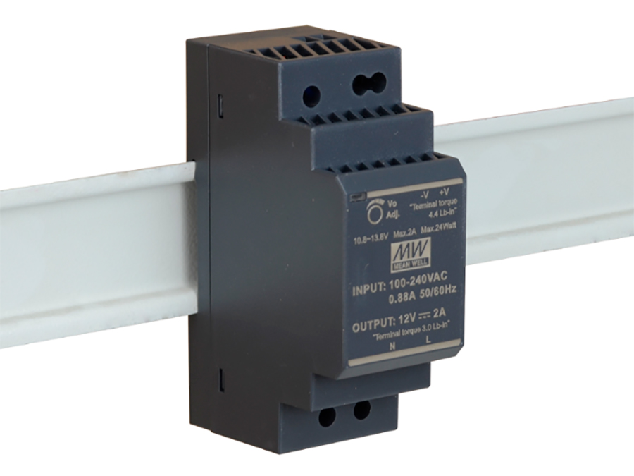Mean Well HDR-30-12 - Fuente Alimentacion Conmutada Carril Din - 24W - 12V