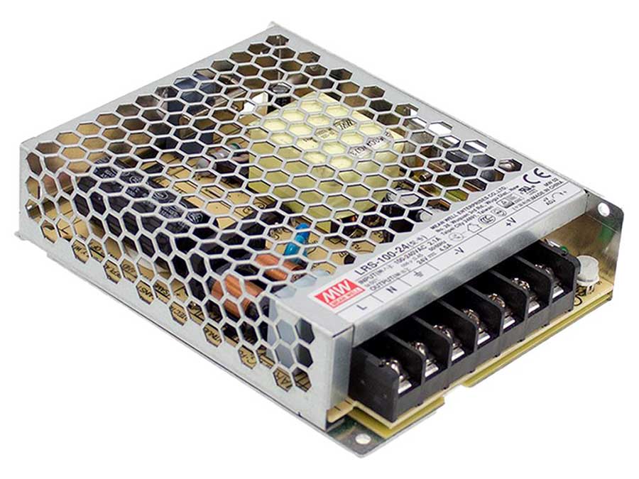 Formato da Caixa de Fonte de Alimentação Comutada - 100W - 15V
