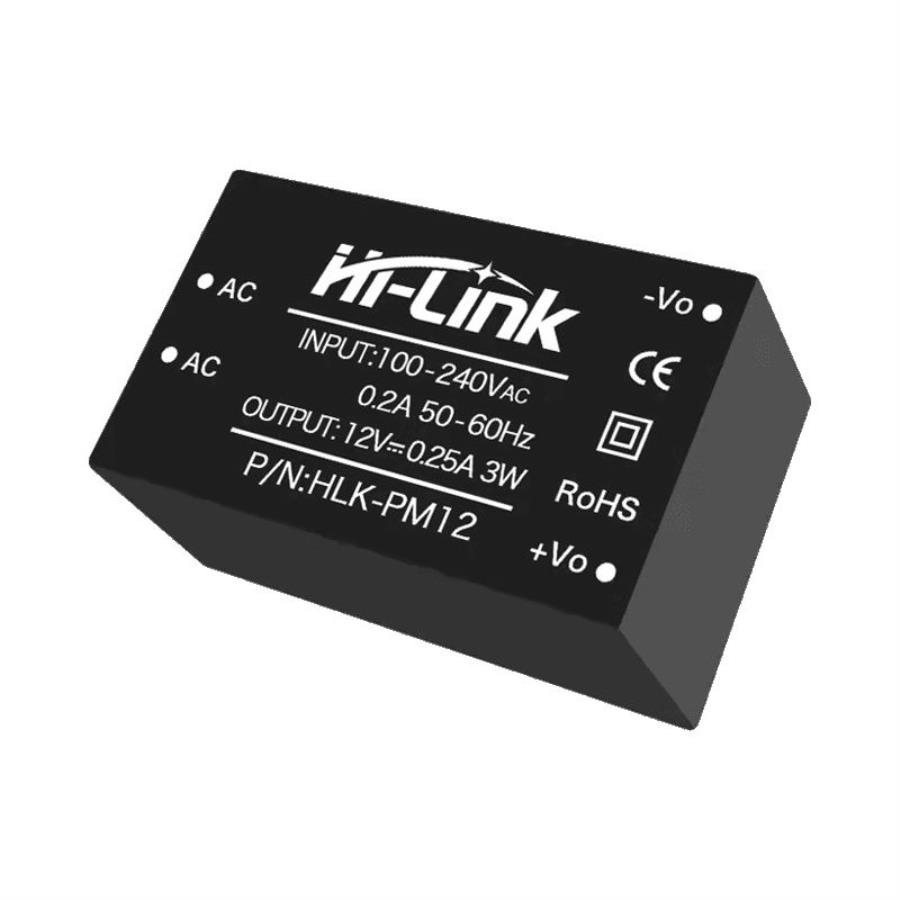 Hi-Link HLK-PM12 - Switching Power Supply for PCB - 12 V - 3 W
