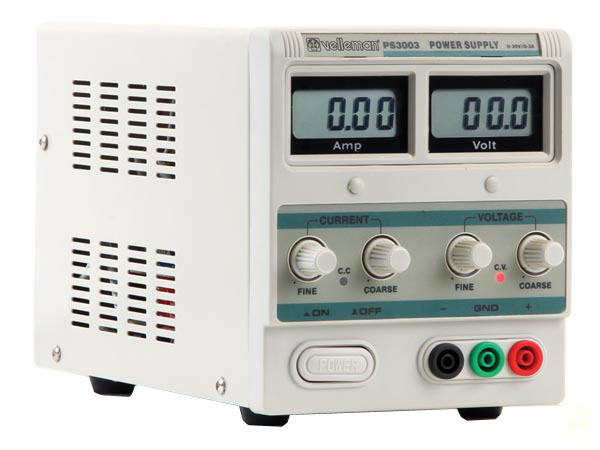 Velleman - Laboratory Power Supply 0-30 V - 0-3 A - LABPS3003