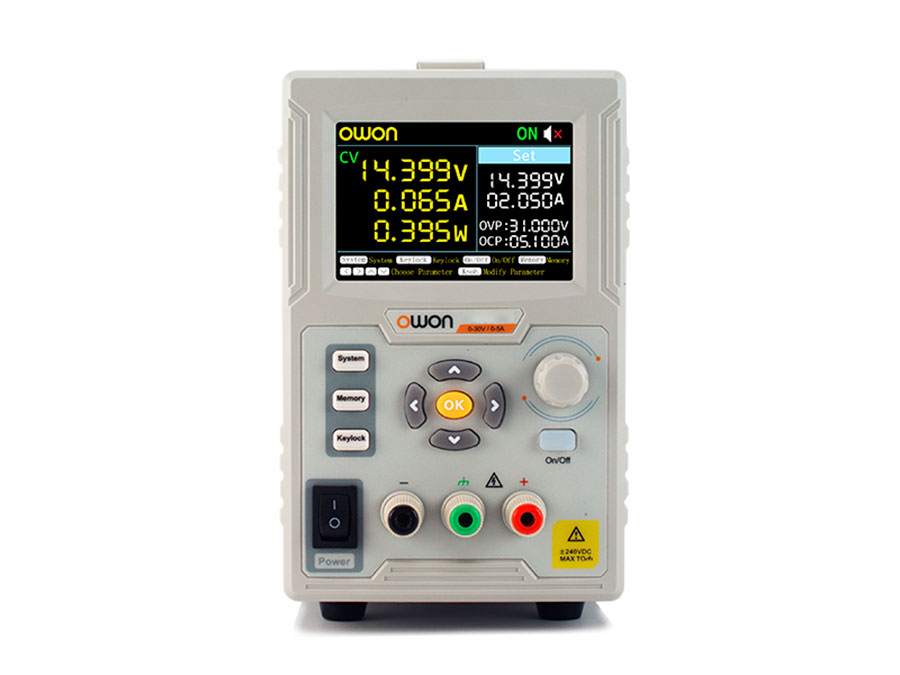 Owon P4603 - Fuente de Alimentación Laboratorio Programable 0-60 V - 0-3 A