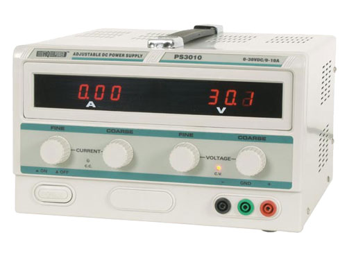 Velleman LABPS3010 - Laboratory Power Supply 0-30 V - 0-10 A Double LE Display