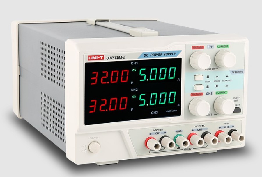 UNI-T UTP3305-II - Laboratory power supply 2 x 0-32 V / 0-5 A and 5 V / 3 A