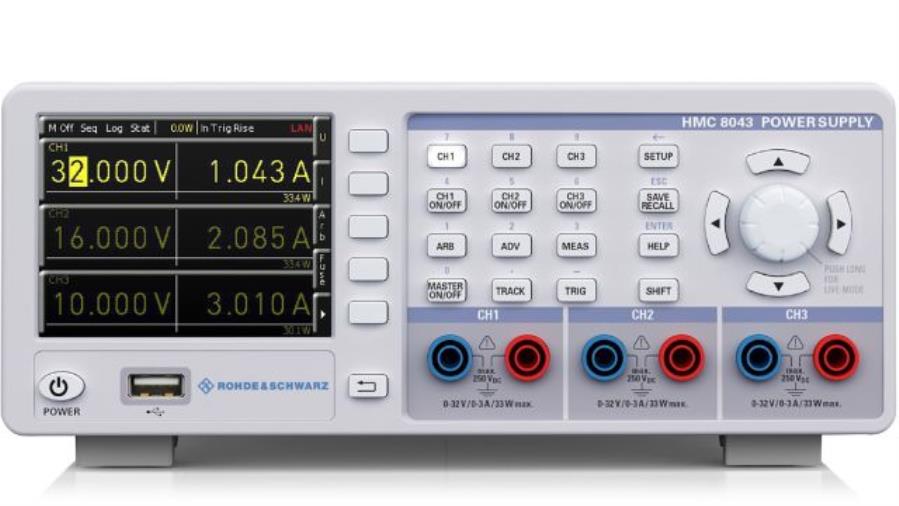 Rohde & Schwarz HMC8043 - Alimentation 3 Sorties - 0 à 30 V - 3 A
