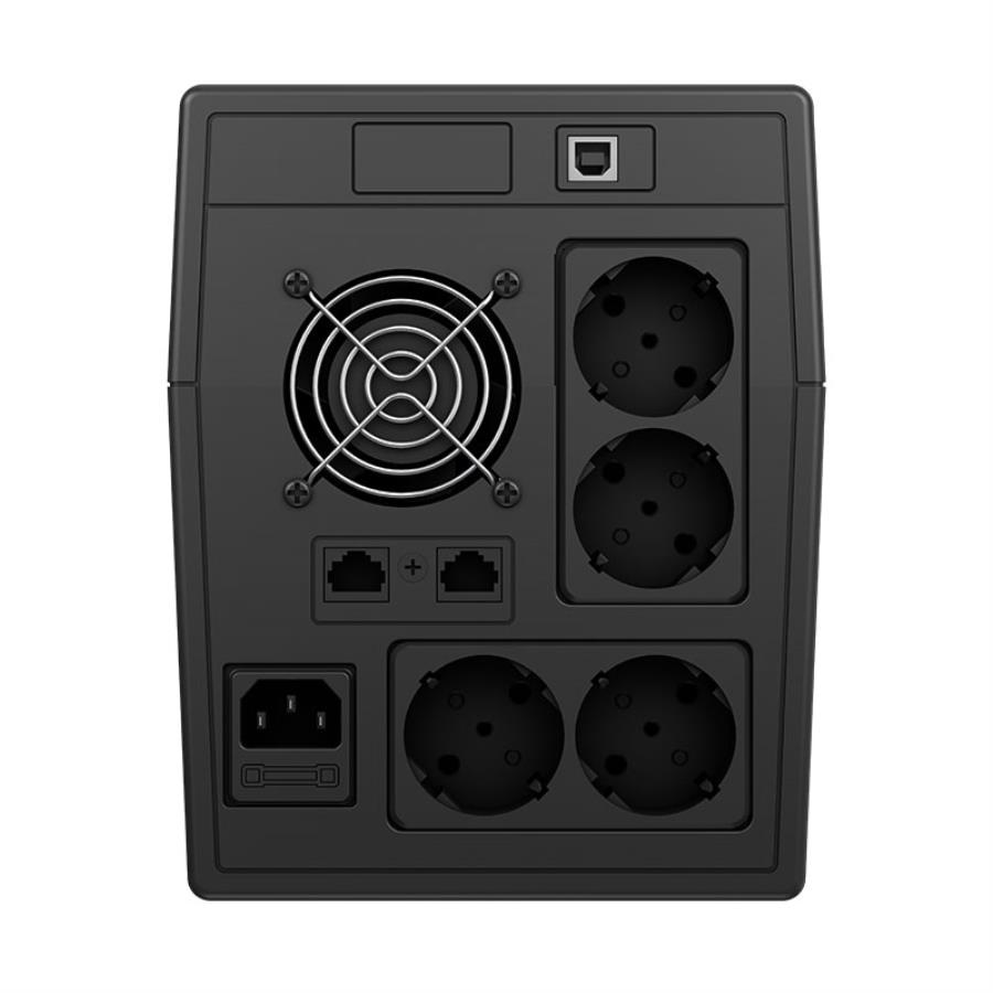 Kaise KUTIN1500-IB - 2000VA Interactive UPS with Modified Sine Wave in Mini Tower Format