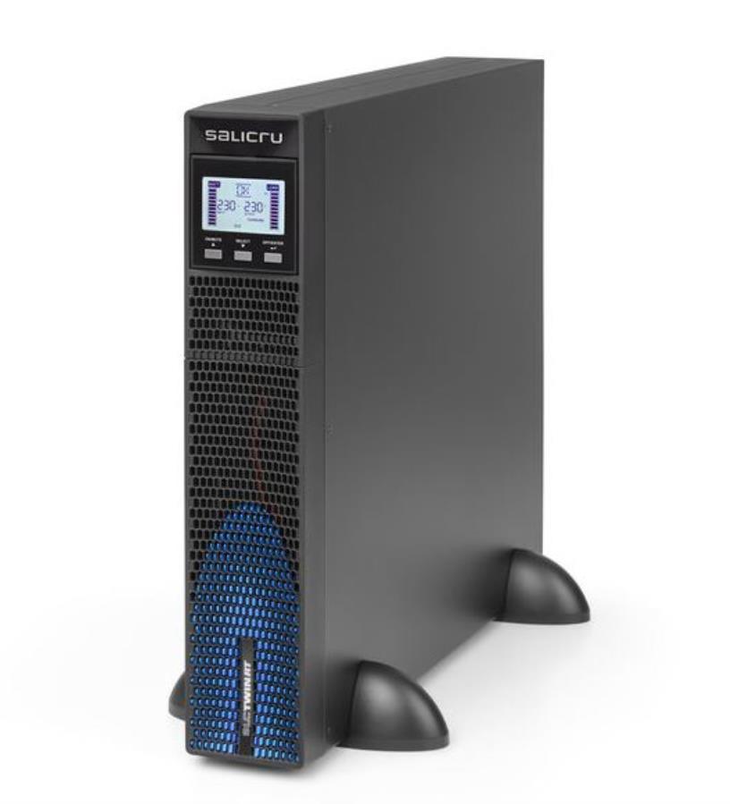 Salicru SLC-1000-TWIN RT2 LION - Sai On-Line Li-Ion 1000VA Format tour à onde sinusoïdale pure - Rack - 698LA000001
