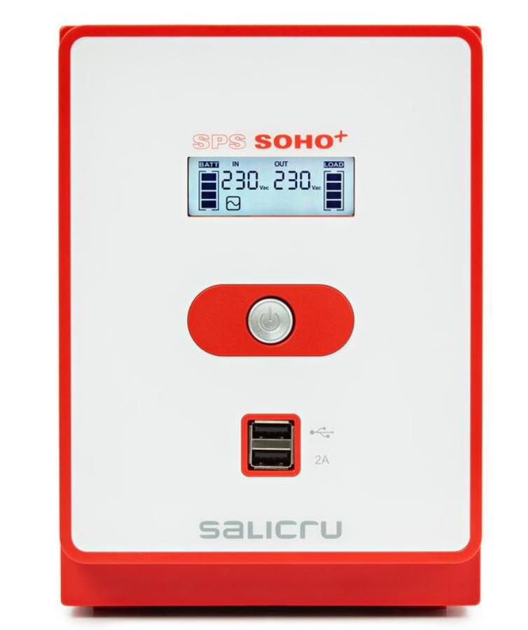 Salicru SPS 1200 SOHO+IEC - Sai Interactive 1200VA Modified Sine Wave Tower Format - 647CA000010