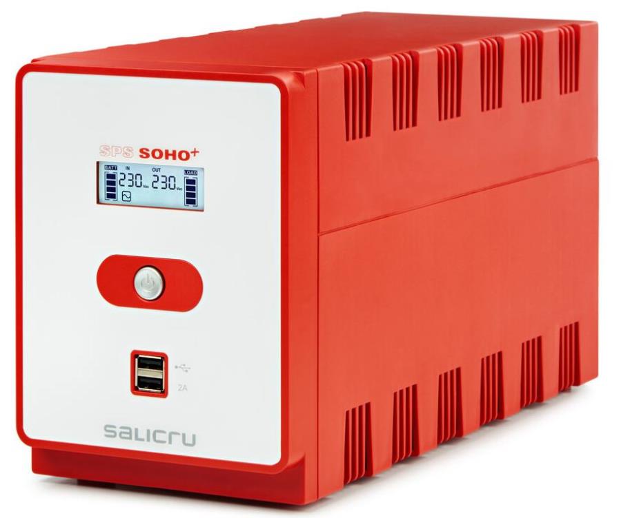 Salicru SPS 1600 SOHO+ IEC - Format tour à onde sinusoïdale modifiée Sai Interactive 1 600 VA - 647CA000011