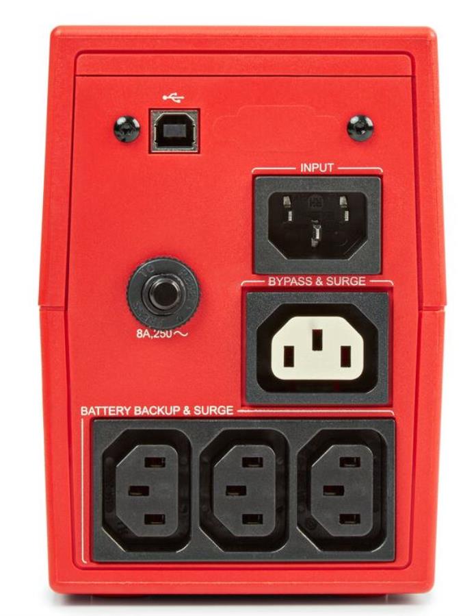 Salicru SPS 500 SOHO+ IEC - Format mini-tour à onde sinusoïdale modifiée Sai Imteractive 500 VA - 647CA000007