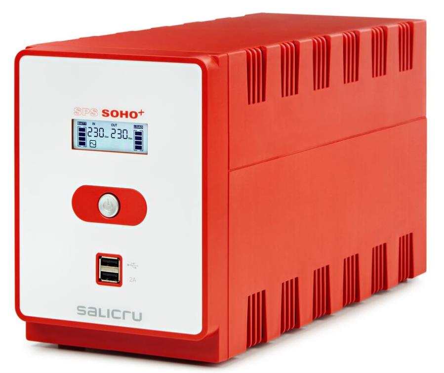 Salicru SPS 1600 SOHO+ - Format tour à onde sinusoïdale modifiée Sai Interactive 1 600 VA - 647CA000005