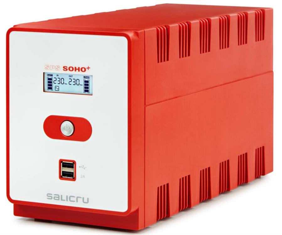 Salicru SPS 2200 SOHO+ - Format tour à onde sinusoïdale modifiée Sai Interactive 2 200 VA - 647CA000006