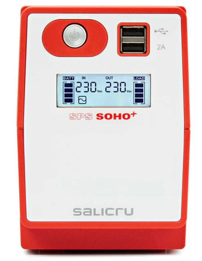 Salicru SPS 650 SOHO+ - Format mini-tour à onde sinusoïdale modifiée Sai Interactive 650 VA - 647CA000002
