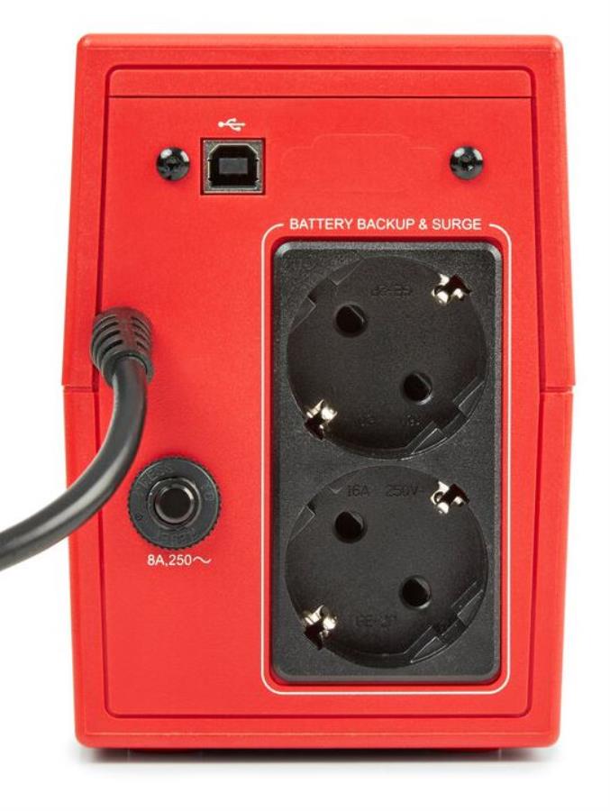 Salicru SPS 650 SOHO+ - Format mini-tour à onde sinusoïdale modifiée Sai Interactive 650 VA - 647CA000002