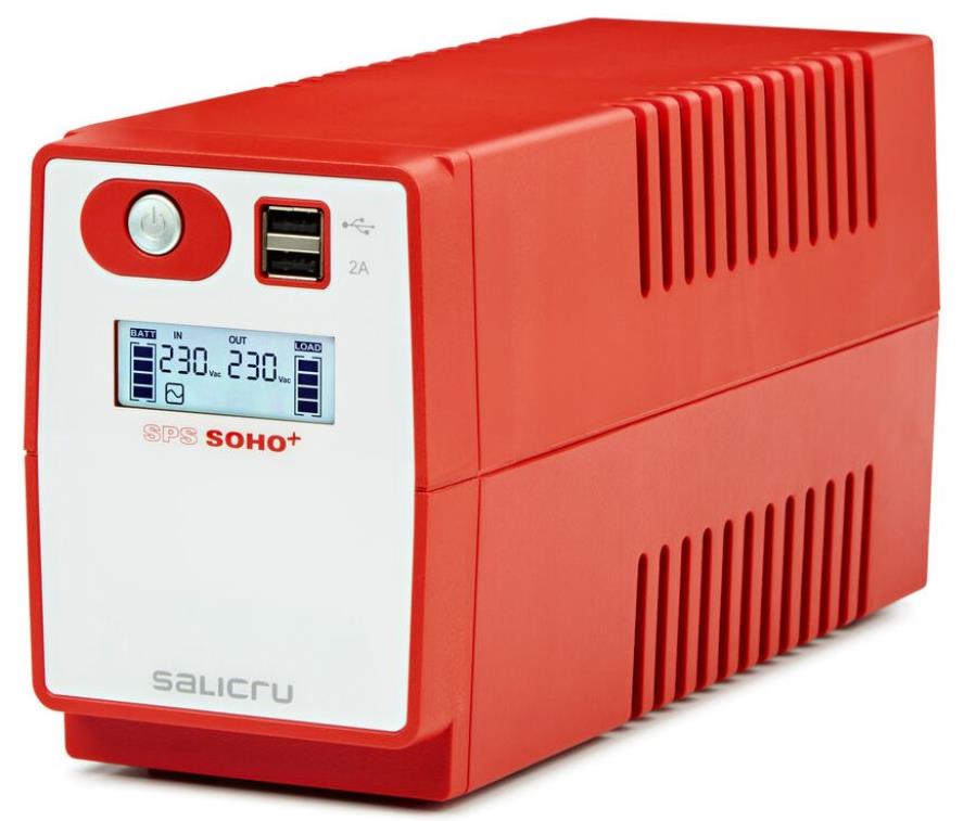 Salicru SPS 850 SOHO+ - Format mini-tour à onde sinusoïdale modifiée Sai Interactive 850 VA - 647CA000003