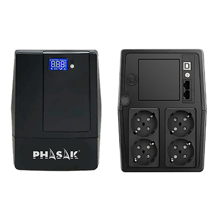 Phasak PH9410 - UPS 1000VA Onde Sinusoïdale Modifiée Format Tour