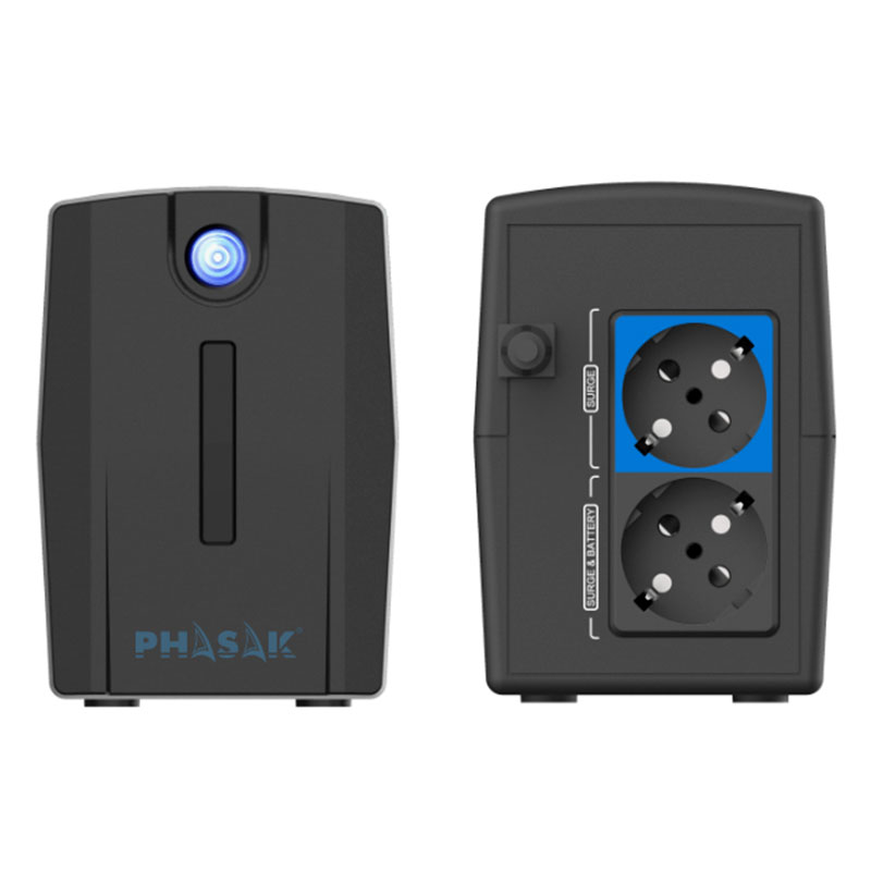 Phasak PH 7210 - UPS 1060VA Onde Sinusoïdale Modifiée Format Tour