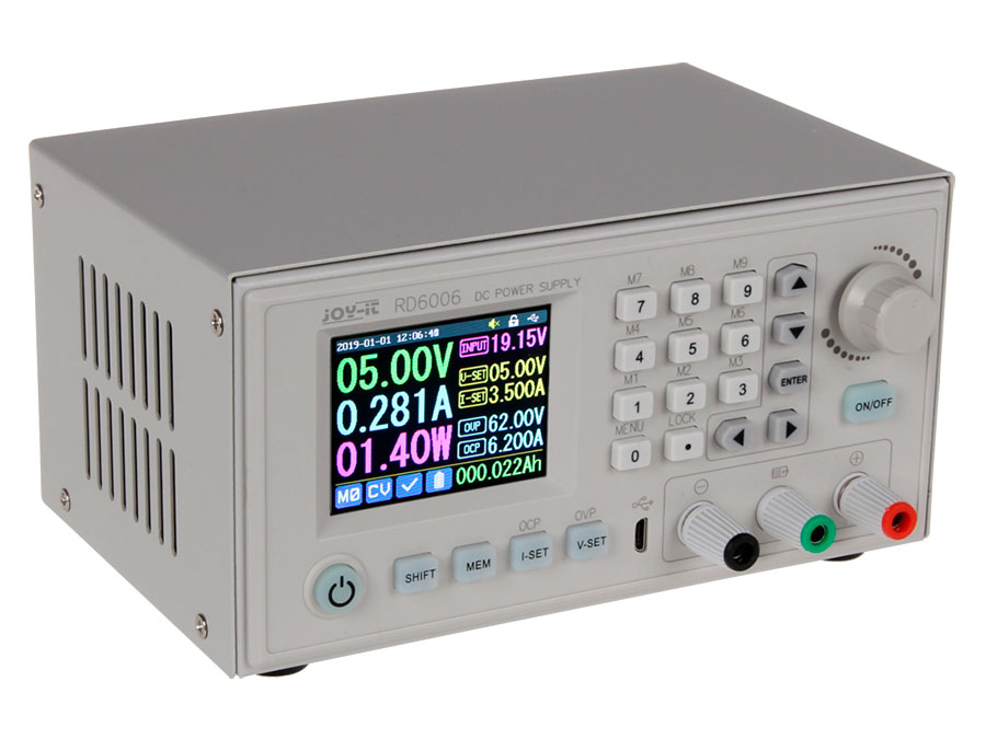 jOY-it RD6006 - Módulo de alimentação - 0 .. 60 V / 0 .. 6A