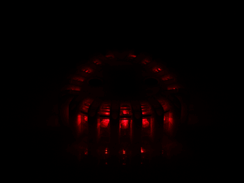 Velleman EFL27 - Lampe LED de Secours à Socle Aimanté - Rouge